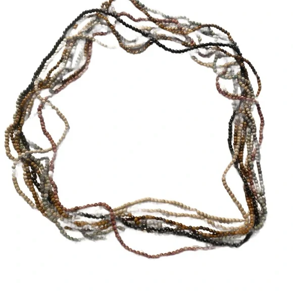 F*cking Wild Multi-Strand 8 Earthy Twister Beads-make It Your Own Creation - Picture 4 of 4